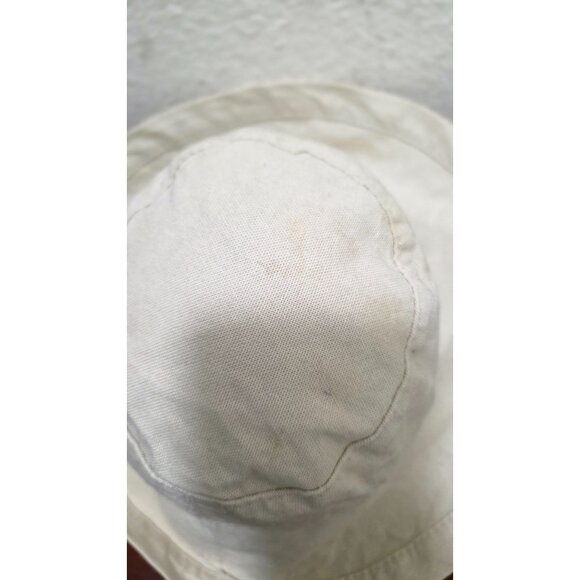 Tommy Bahamas Women's Ivory Wide-Brim Cotton Bucket Hat Size one size - Picture 6 of 7